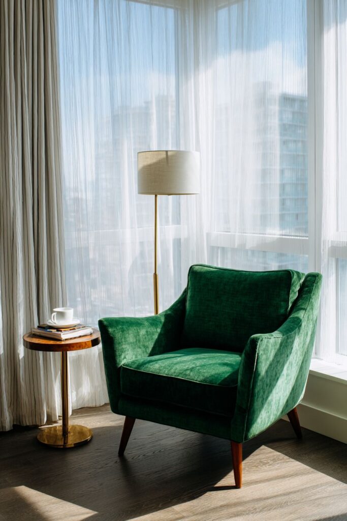 Emerald Elegance: The Modern Velvet Statement