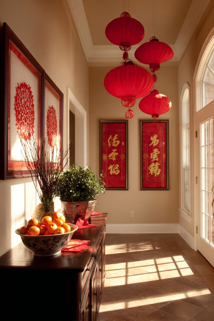 Welcoming Entryway with Traditional Symmetry