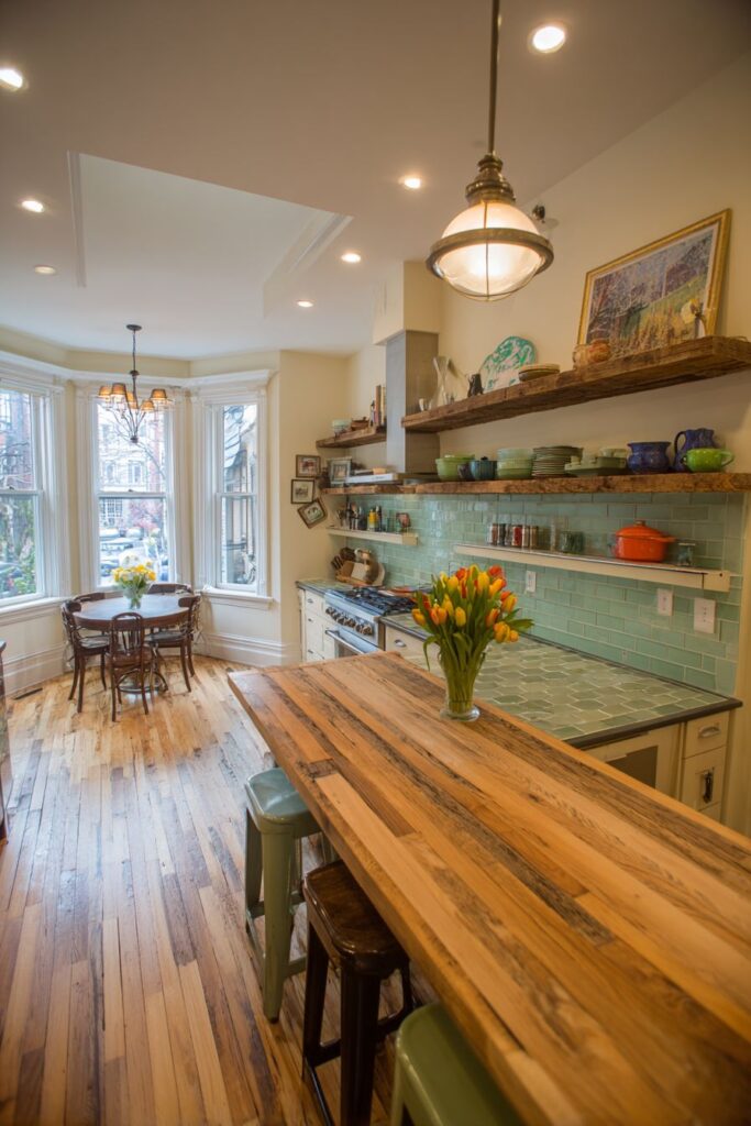 Vibrant Vintage and Modern Fusion