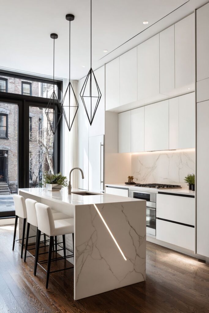 Modern Minimalist Kitchen Aesthetic
