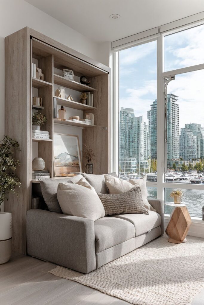 The Ultimate Studio Apartment with Integrated Murphy Bed