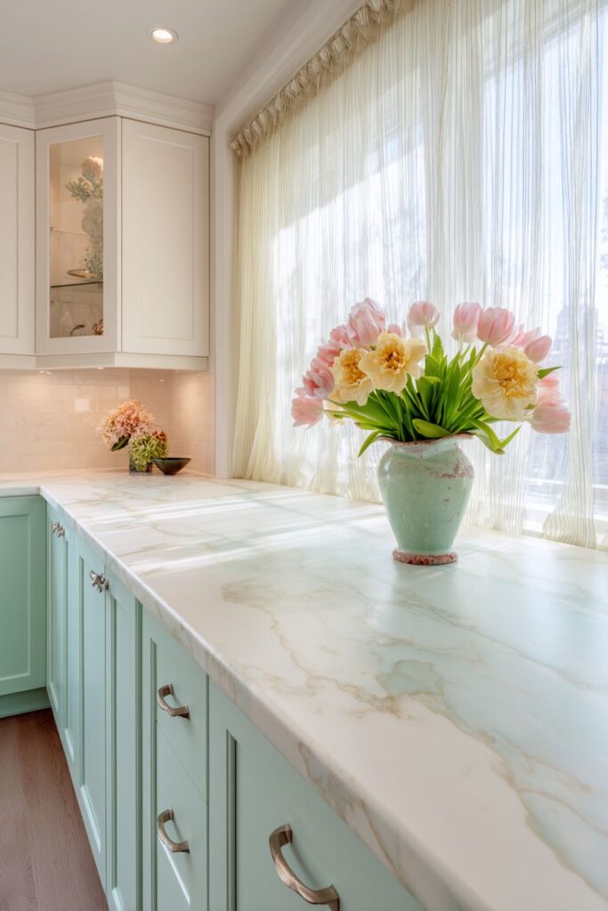 Pastel Perfection with Mint Green Accents