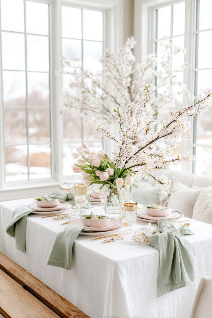 Farmhouse Fresh with Pastel Pink Accents