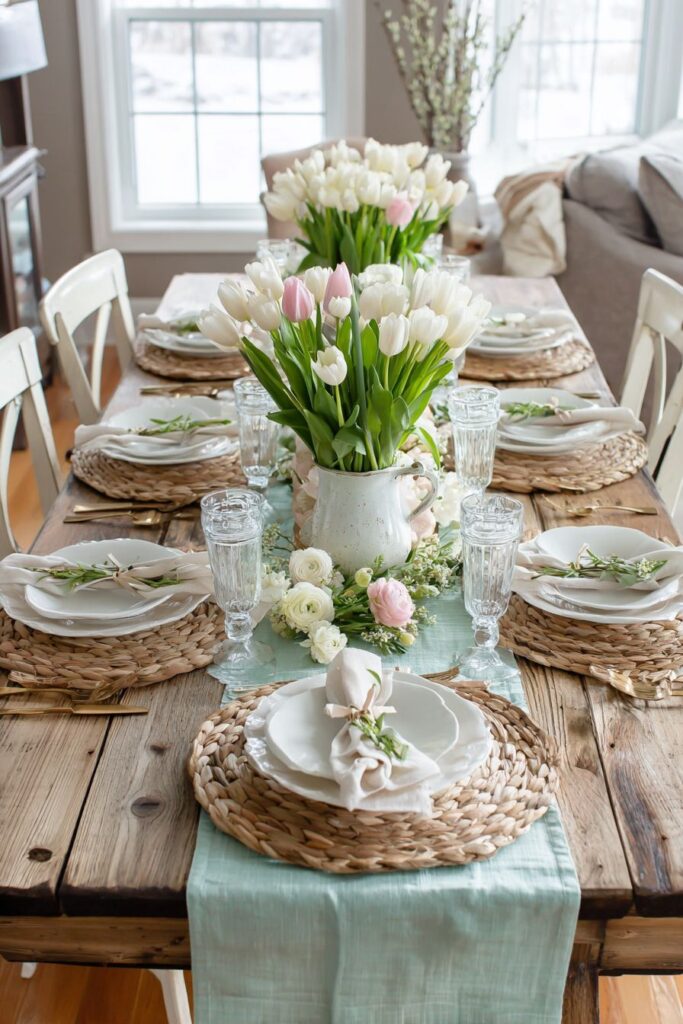 Rustic Wooden Spring Romance