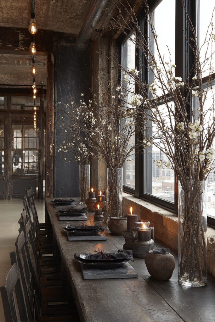 Industrial Loft Holiday Contrast