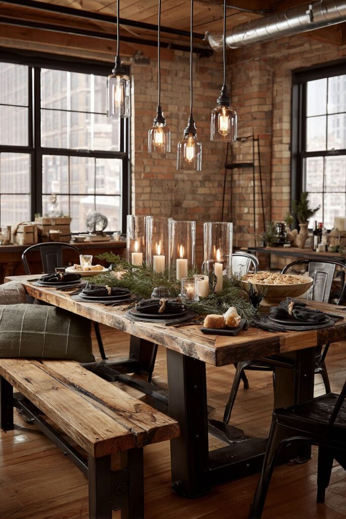 Industrial Loft Holiday Contrast