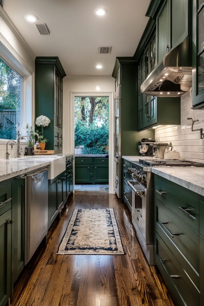 Transitional Olive Green Balance