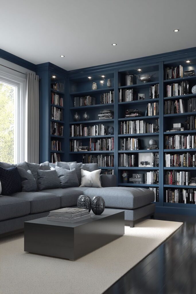 Statement Bookcase Wall