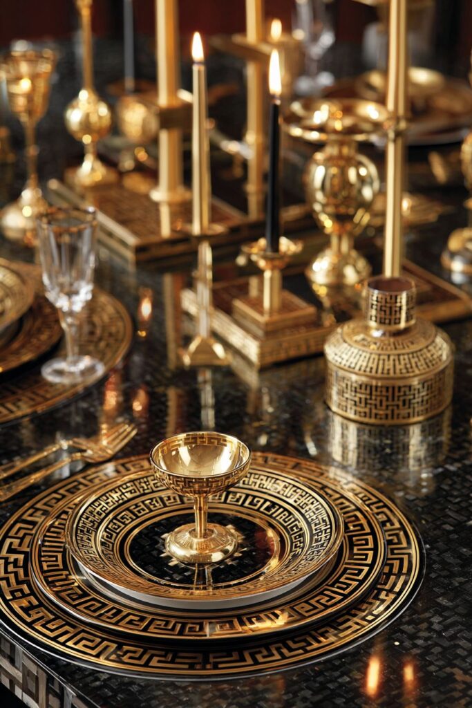 Art Deco Geometric Glamour