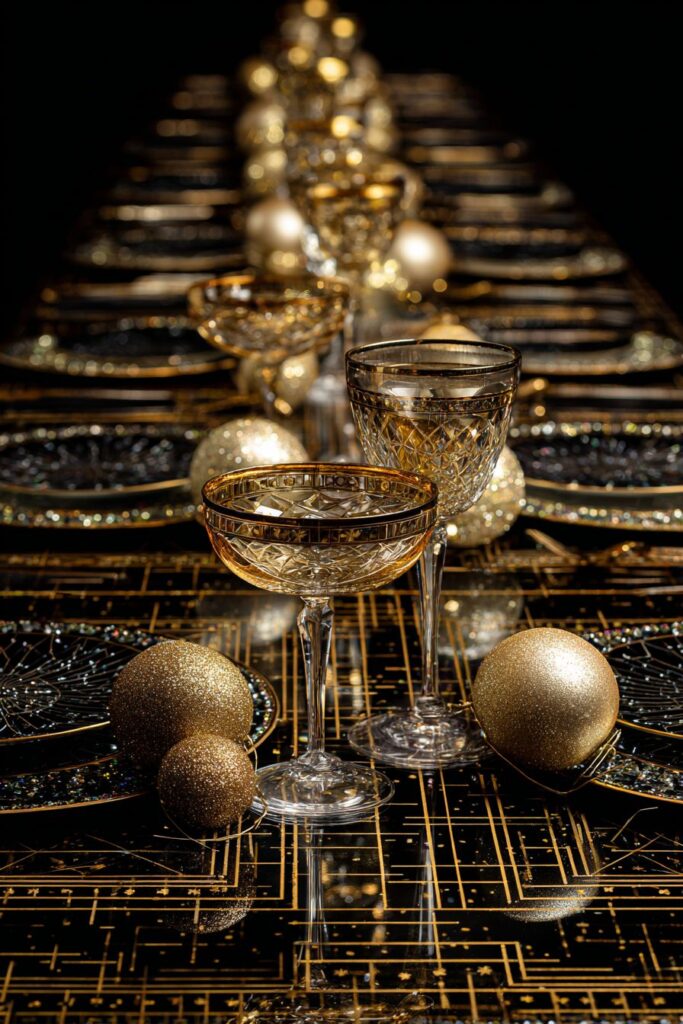 Art Deco Geometric Glamour