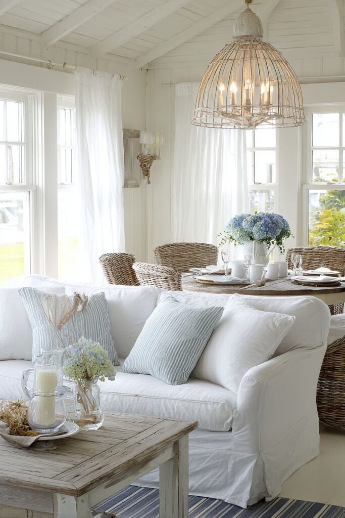 Bright Coastal with Weathered Textures