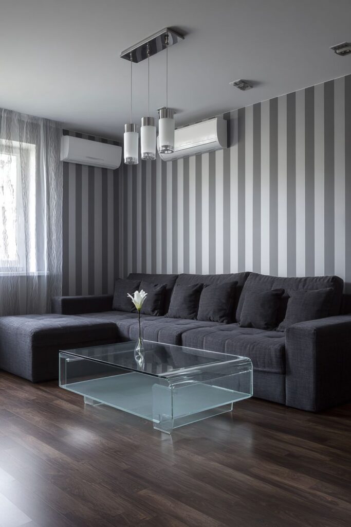 Transparent Furniture with Visual Tricks