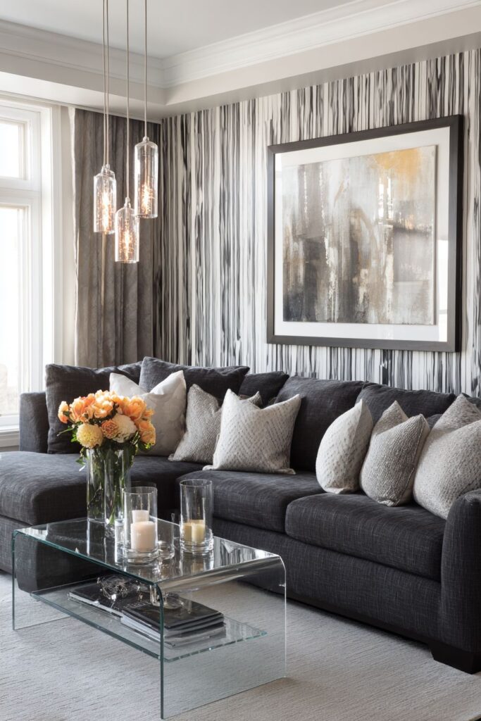 Transparent Furniture with Visual Tricks