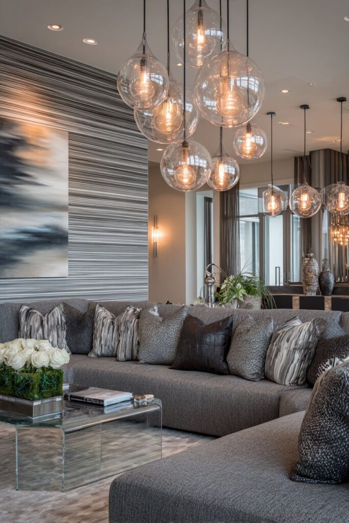 Transparent Furniture with Visual Tricks