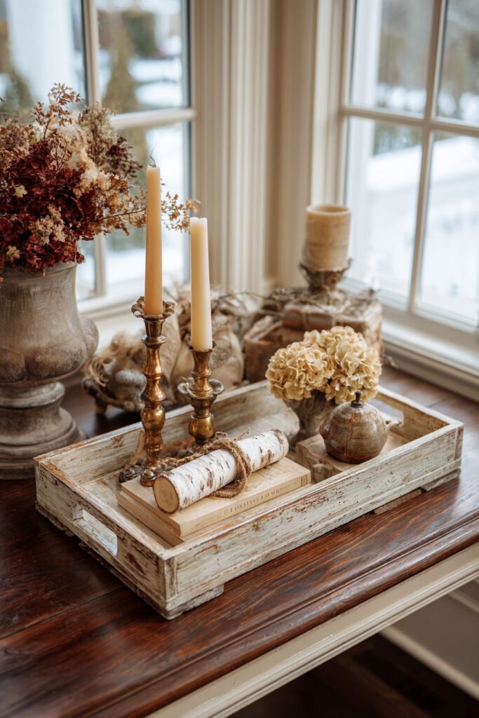 Traditional Entryway Console Welcome
