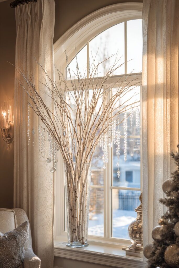 Elegant Arched Window Sophistication