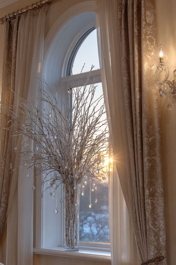 Elegant Arched Window Sophistication