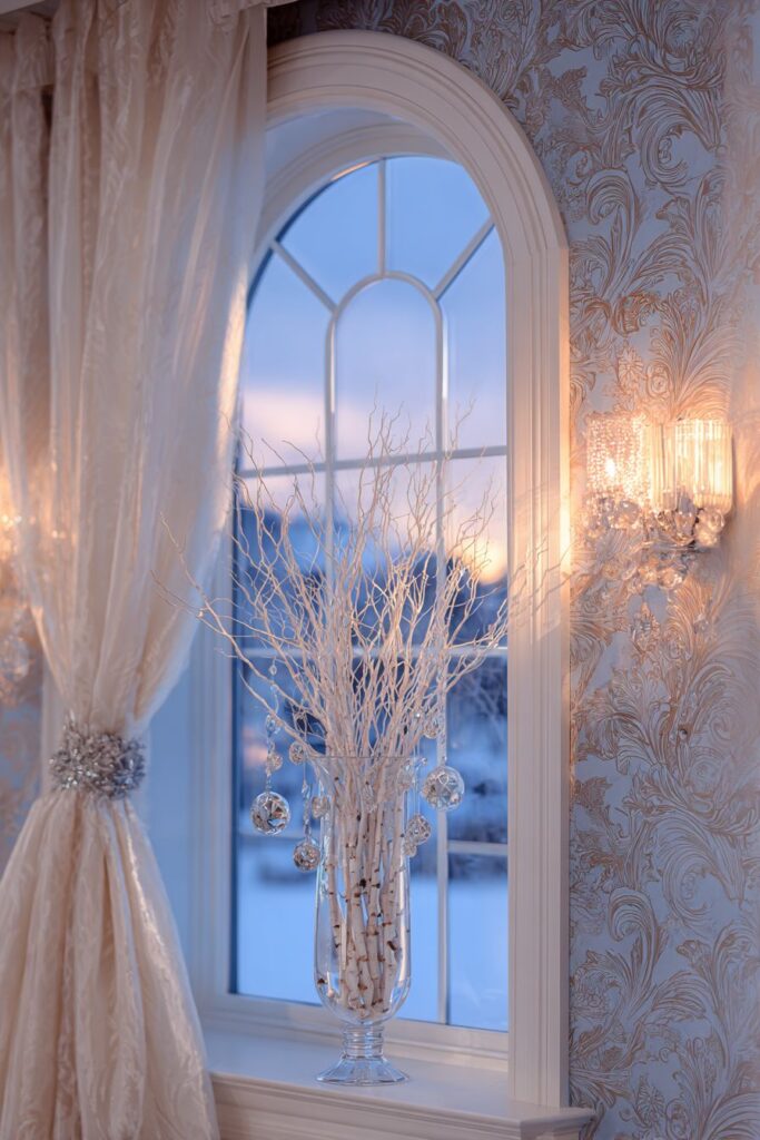 Elegant Arched Window Sophistication