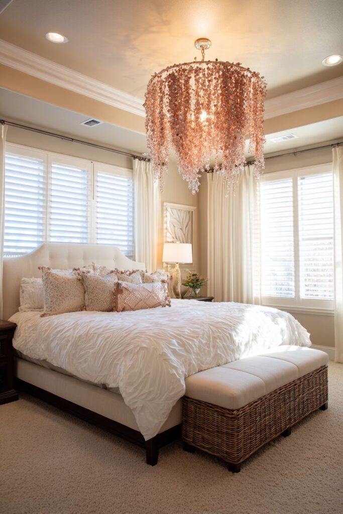 DIY Photo Chandelier Memory Piece