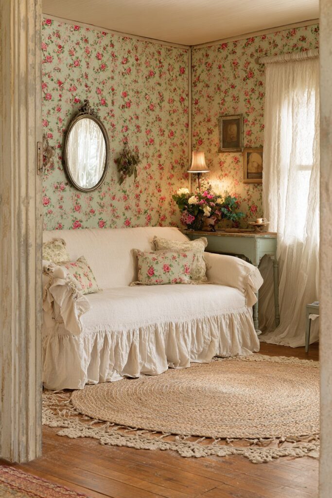 Romantic Wallpaper and Pressed Flower Gallery