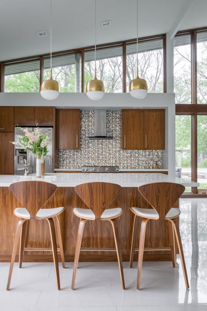 Mid-Century Modern Kitchen Aesthetic
