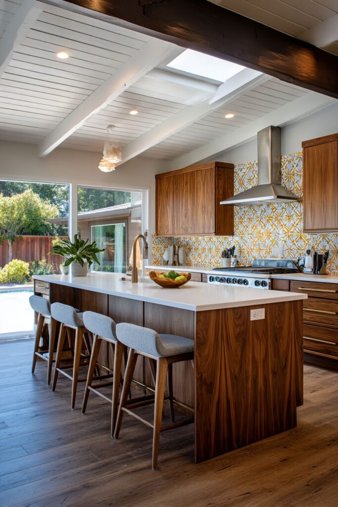 Mid-Century Modern Kitchen Aesthetic