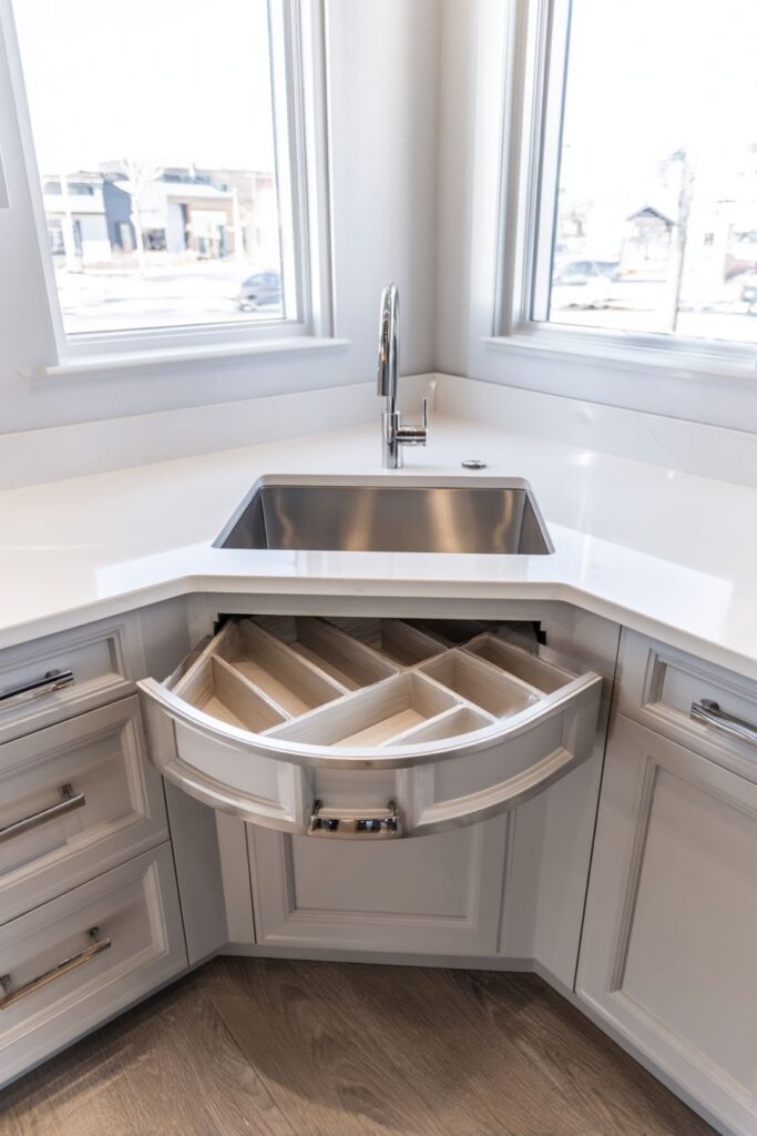 Corner Kitchen Sink Ideas