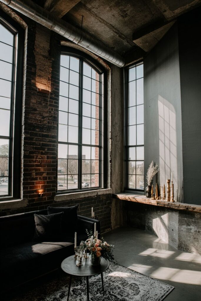  Industrial Architecture with Contemporary Furnishings