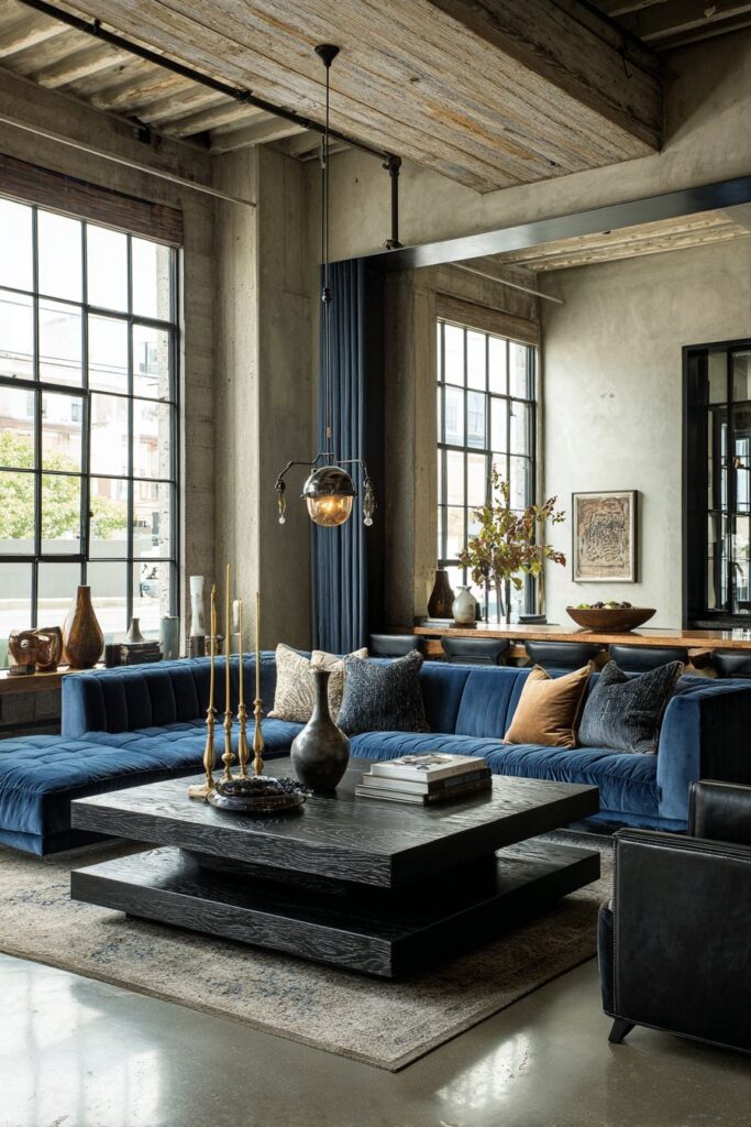 Industrial Architecture with Contemporary Furnishings