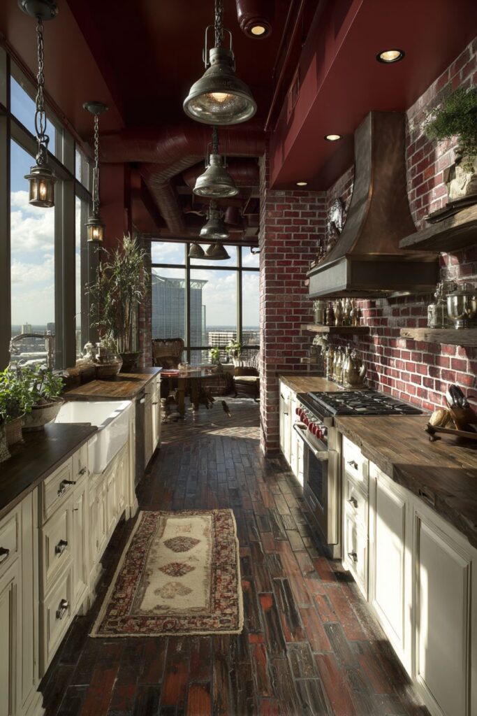 Exposed Red Brick Character