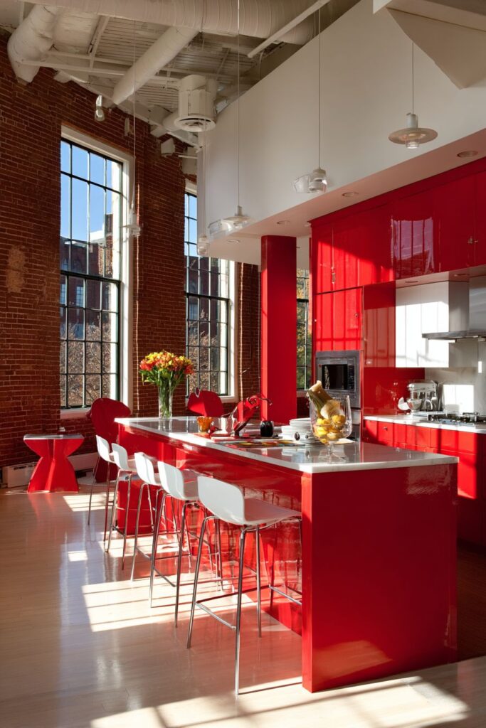 Exposed Red Brick Character