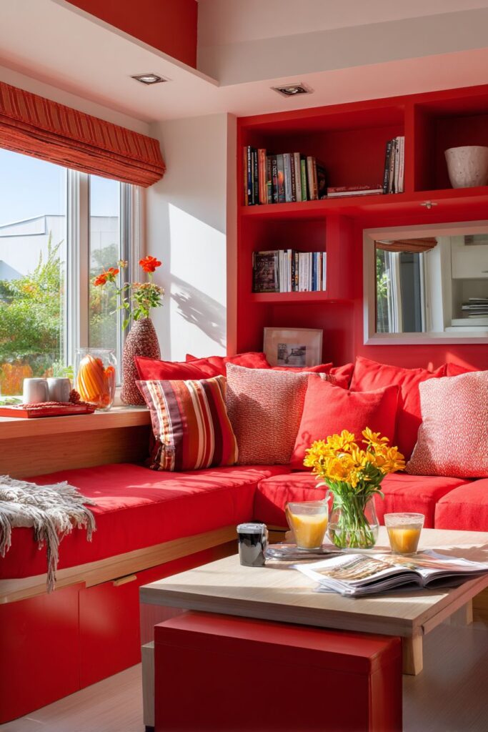 Small Space Red Sectional Maximization