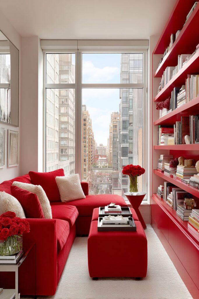 Small Space Red Sectional Maximization