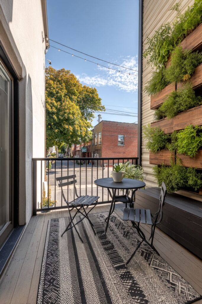 Balcony Transformation with Vertical Gardens