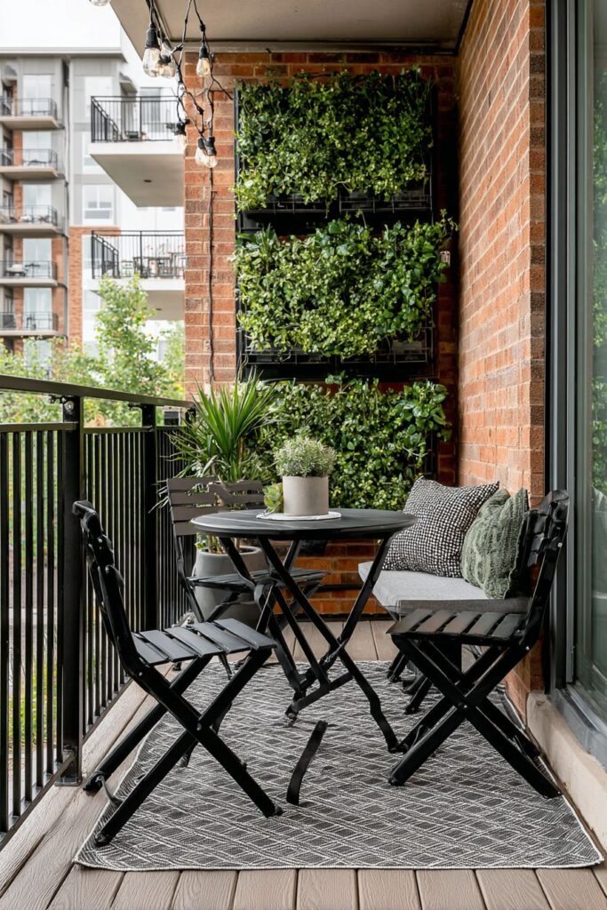 Balcony Transformation with Vertical Gardens