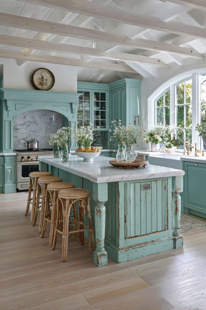 Cottage-Style Robin's Egg Blue Charm