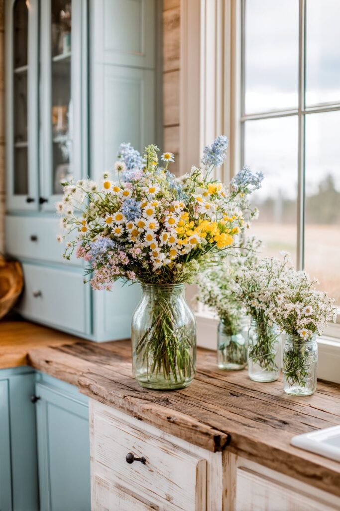 Cottage-Style Robin's Egg Blue Charm