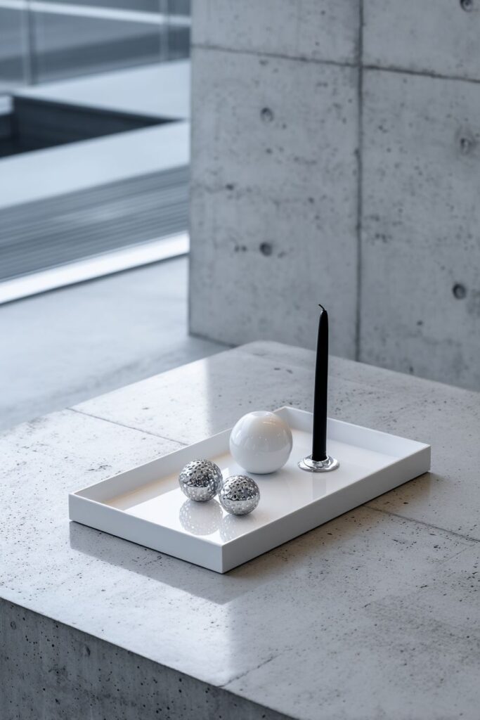 Modern Minimalist Concrete Statement