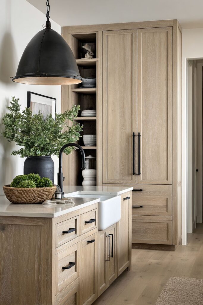 Modern Farmhouse White Oak Sophistication