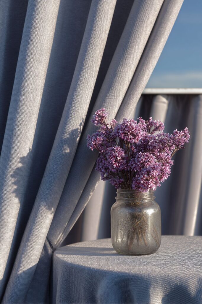 Intimate Outdoor Balcony Celebration