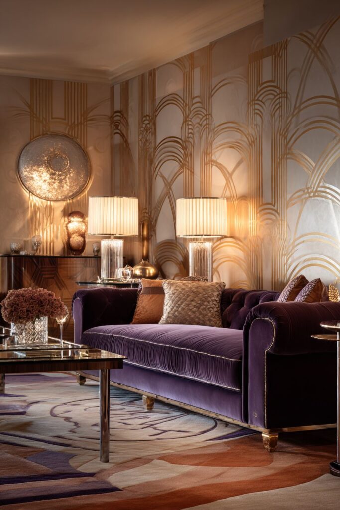 Sumptuous Silk with Purple Majesty