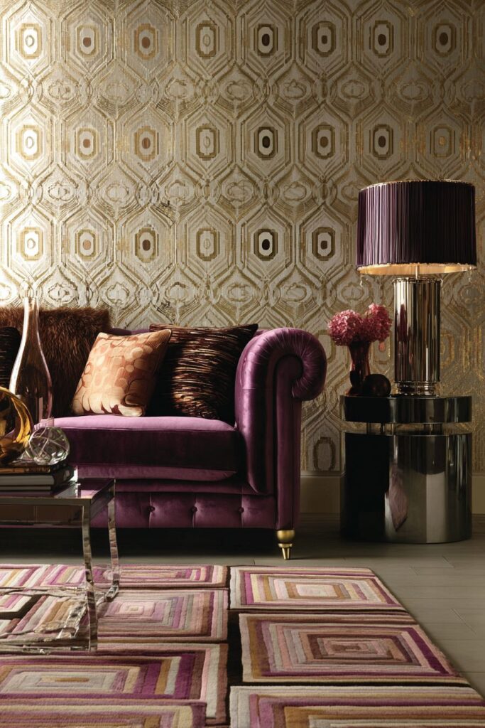 Sumptuous Silk with Purple Majesty