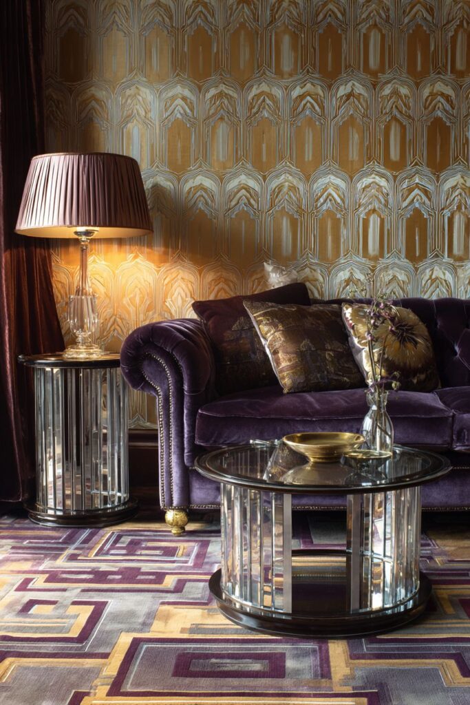 Sumptuous Silk with Purple Majesty