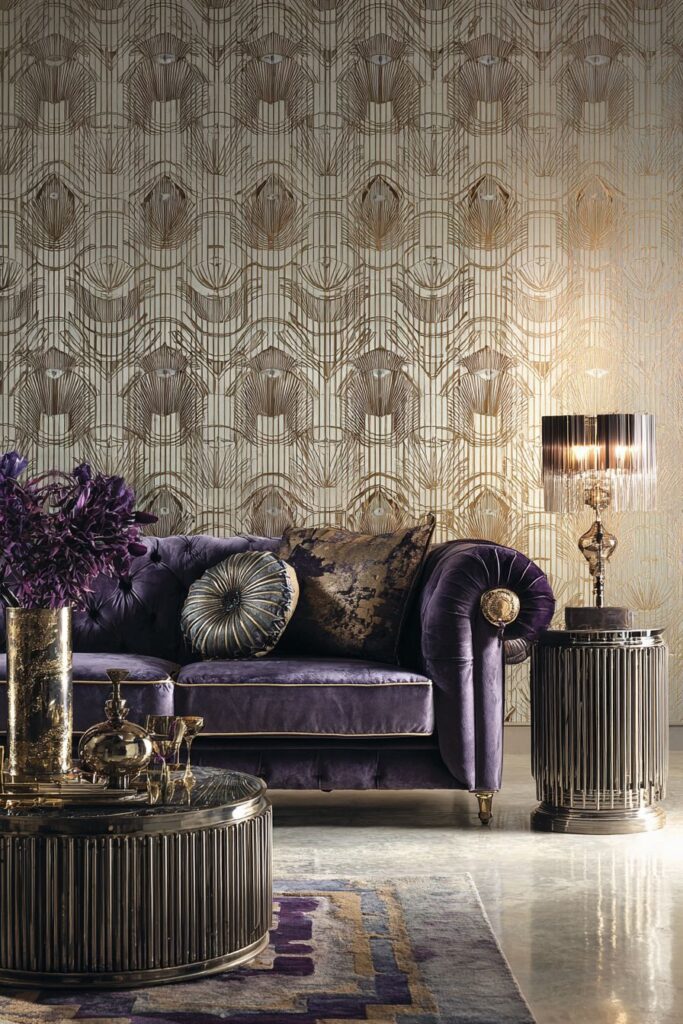 Sumptuous Silk with Purple Majesty