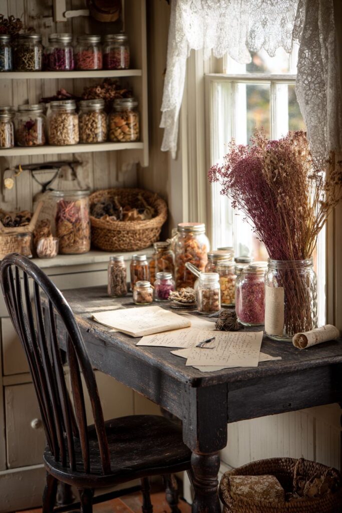 Creative Craft Corner with Nostalgic Details