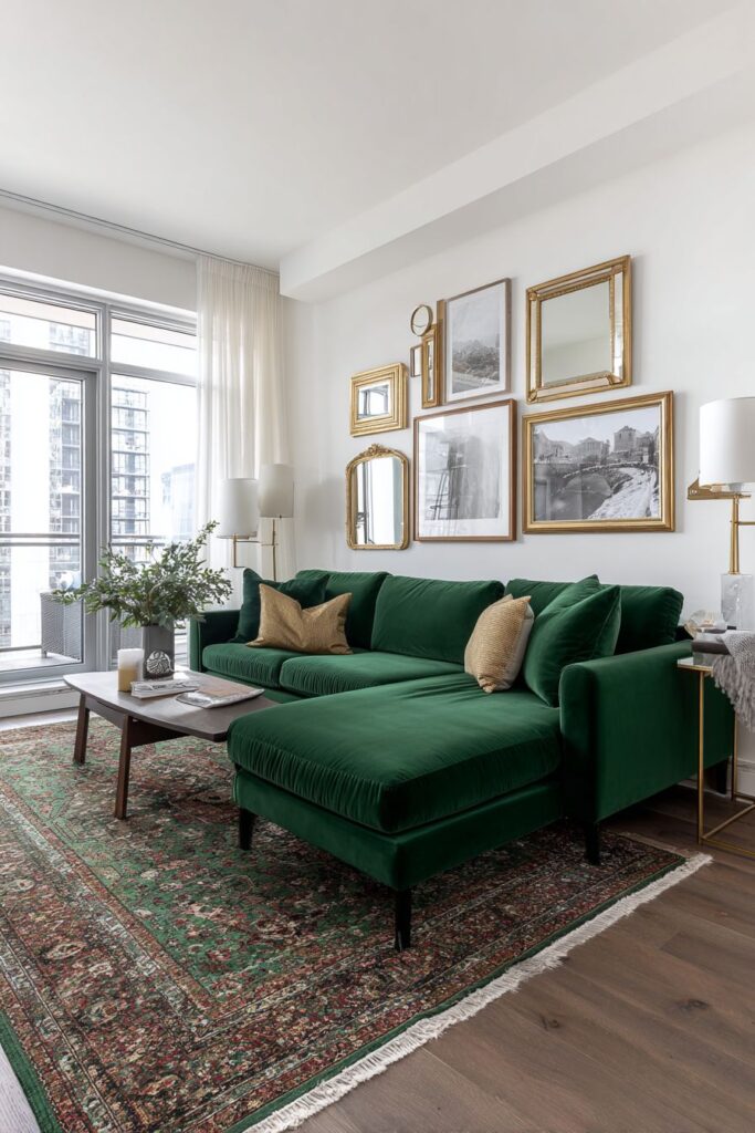 Eclectic Mirror Gallery Wall