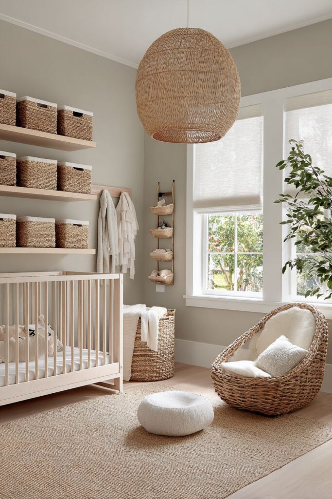 Convertible Crib Nursery for Growing Families