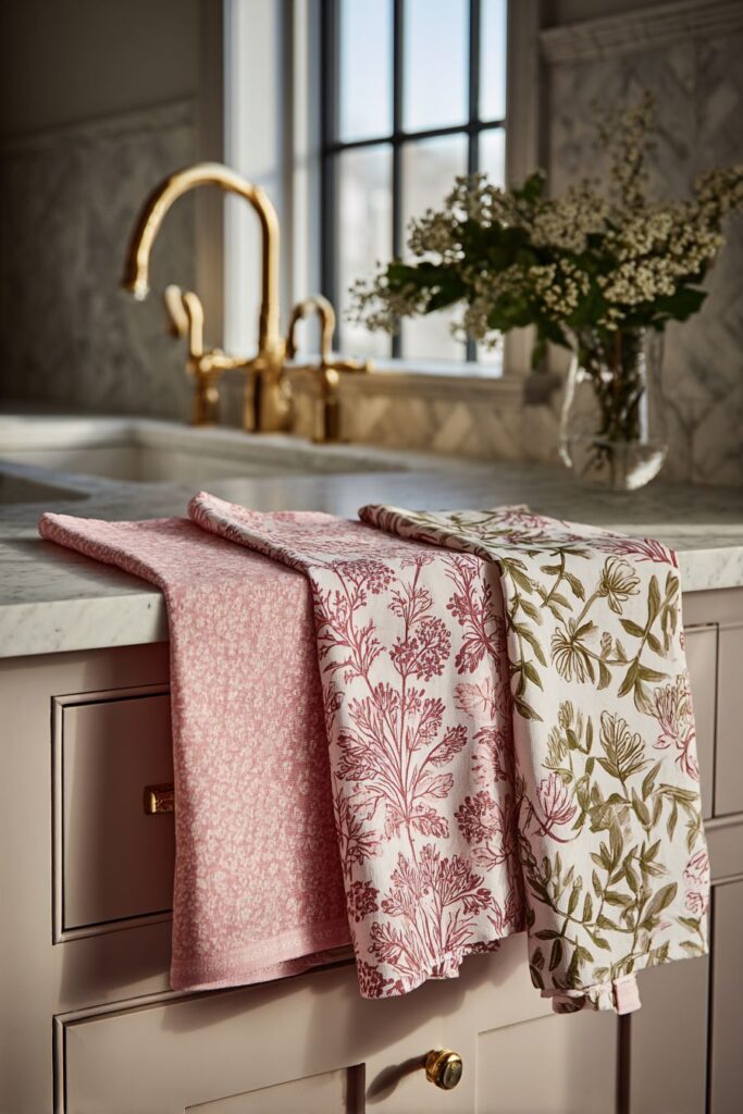 Coordinated Textile Spring Symphony