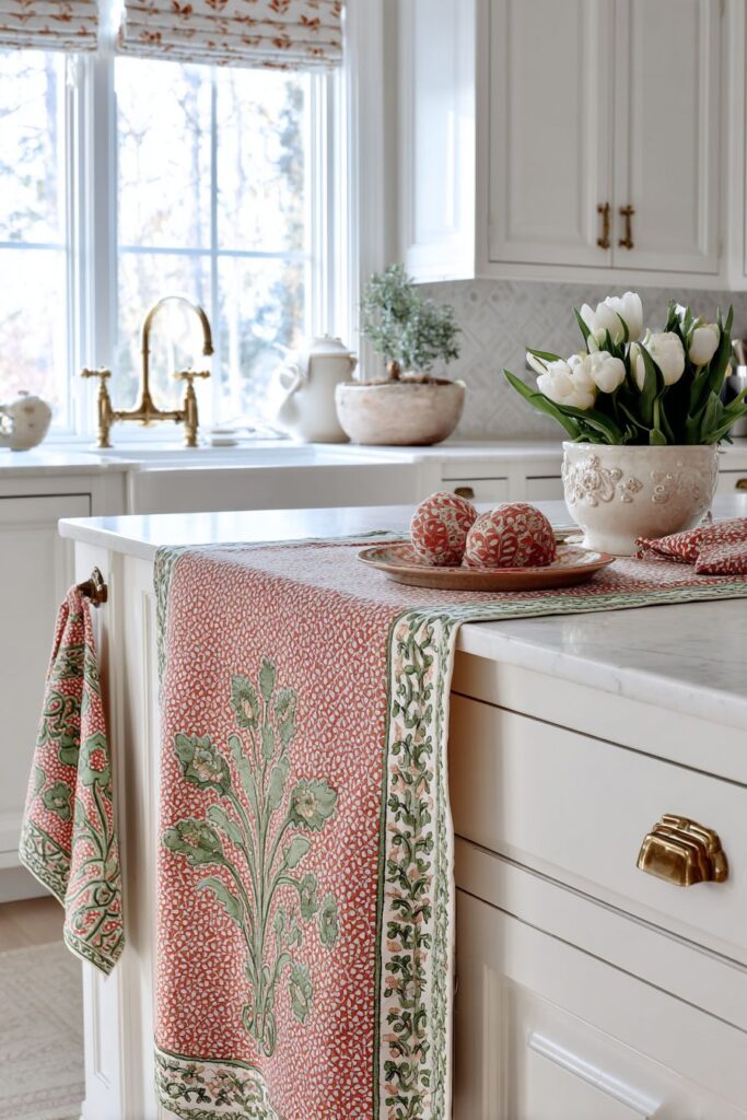 Coordinated Textile Spring Symphony