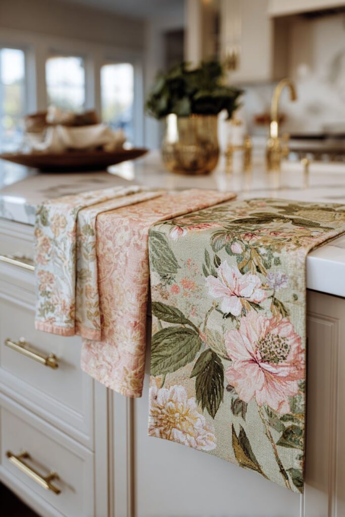 Coordinated Textile Spring Symphony